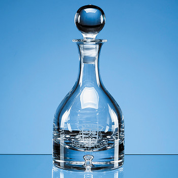 Bubble Base Round Wine Decanter 0.6ltr