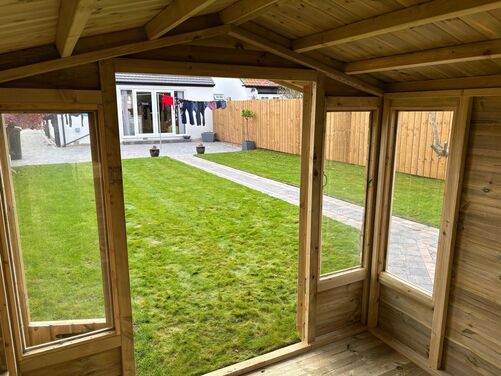 #SHA085 8x8 Apex Summer House