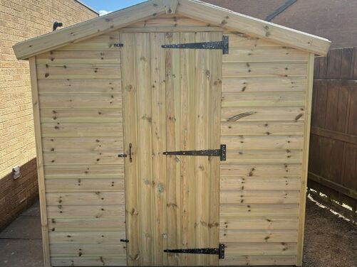 12x7 Apex Shed