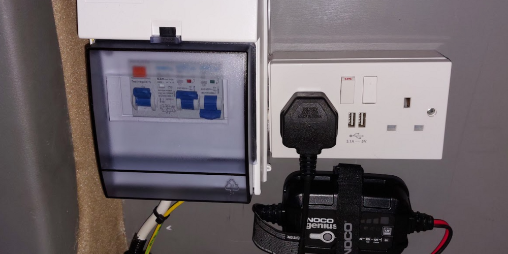 Camper Van Electrical Installation Services, Leisure Batteries, Mains Hook-up, Lighting,
