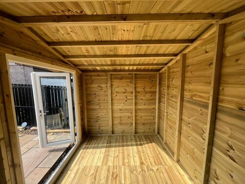 #PVC089 12x8 Apex Summer House