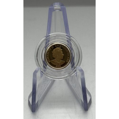2022 QE11 one eighth gold sovereign