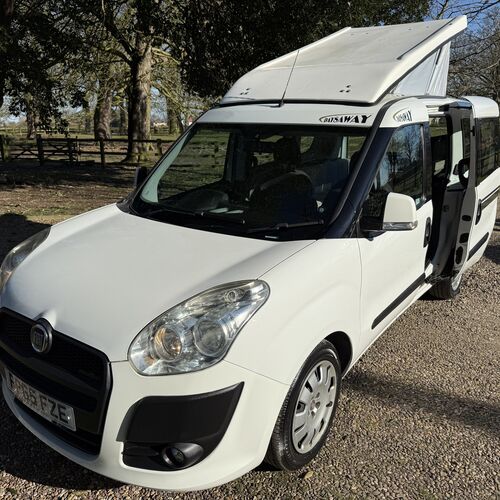 2015 (65)reg Fiat Doblo 1.6 M-Jet Camper Van - 1 Owner - 15222 miles
