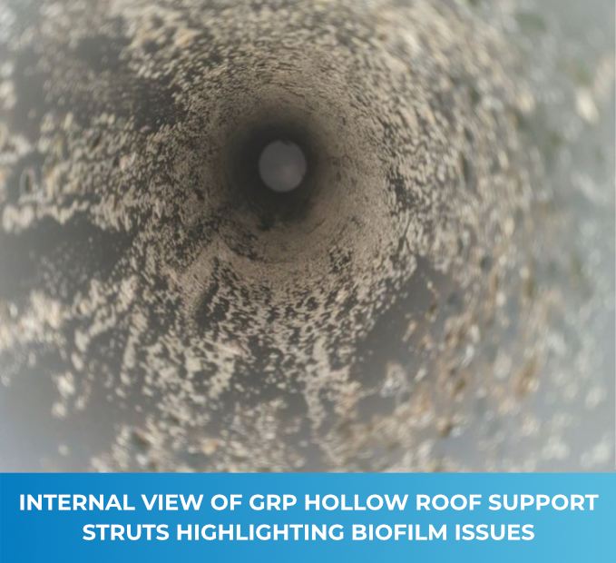 Replacement of Hollow Roof Support Struts