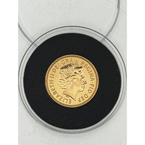 2015 QE11 full gold sovereign