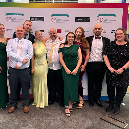 Team ‘Highly Commended’ by judges in the Care Team of the Year