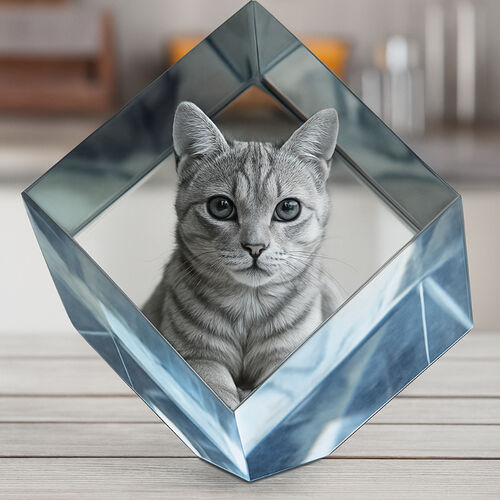 The Amazing 3D lona 6x6x6cm Crystal Cube