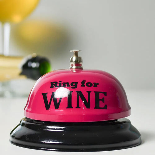 Ring For Wine Desk Bell