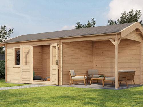 400cm x 300cm + 300cm Veranda