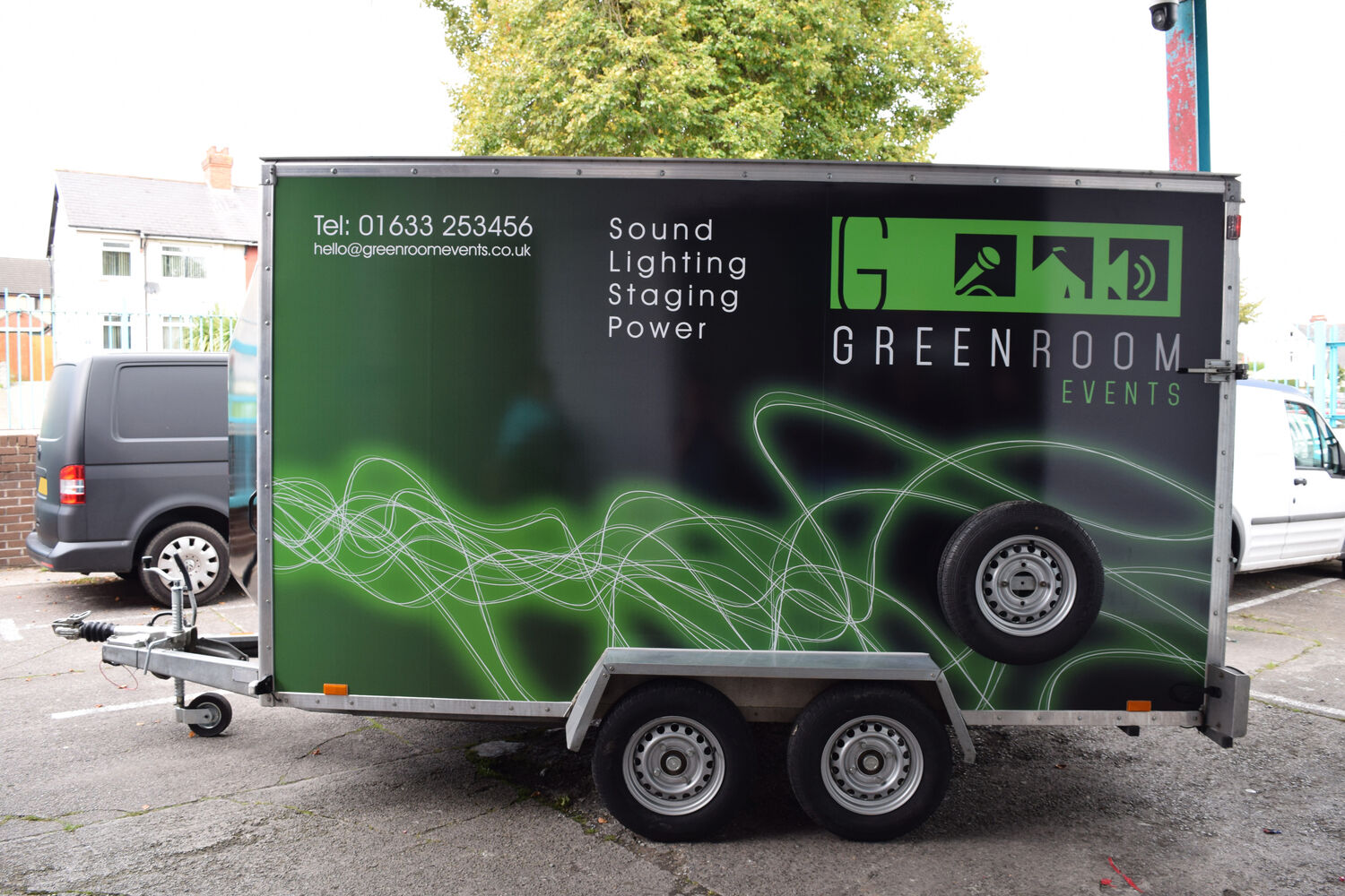 Green Room Events - Luton Box Trailer