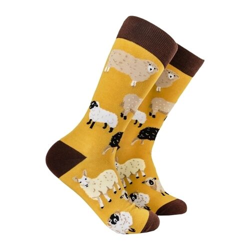 Sheep Lover Socks by Soctopus