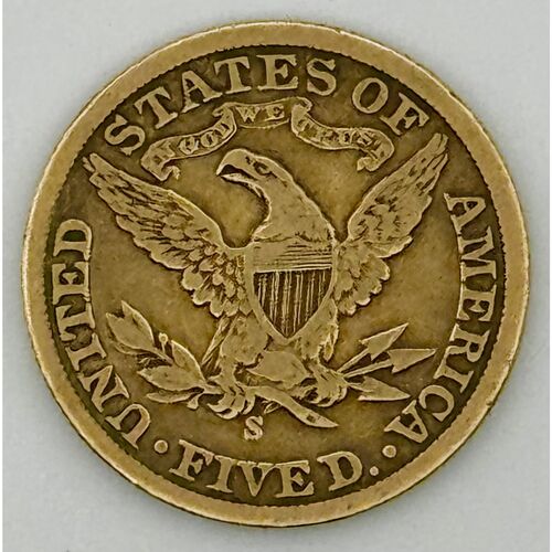 1901 $5 Liberty head gold Eagle