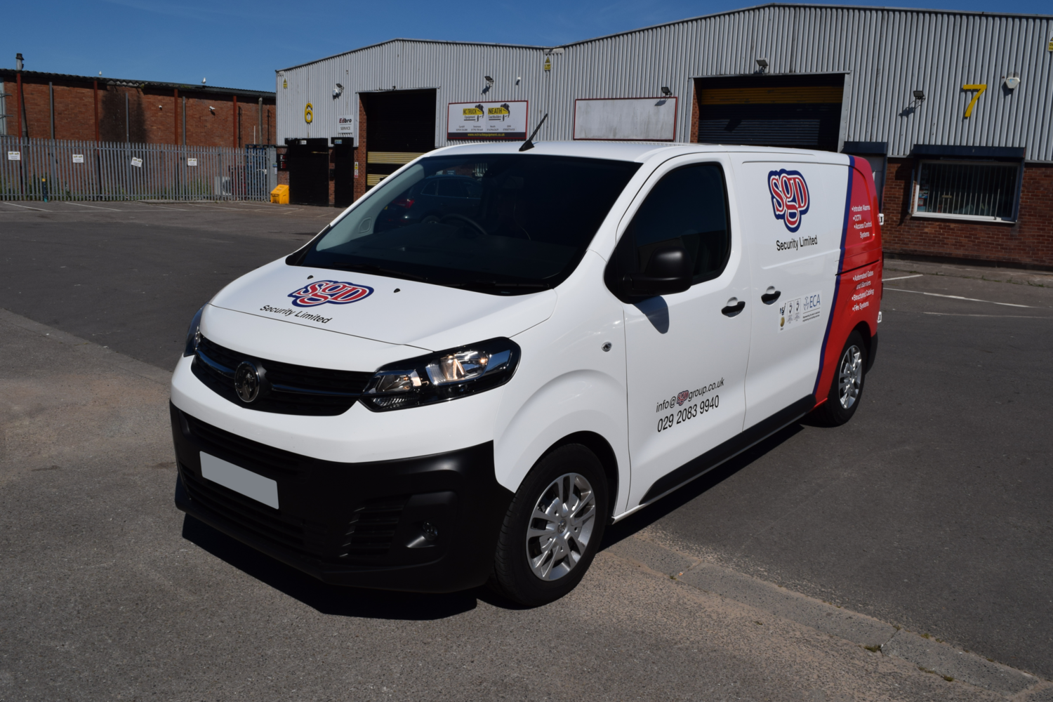 SGD Group - 3x Vauxhall Vivaro 
