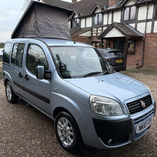 2010 Fiat Doblo 1368cc Micro Camper Van Urban Campers 2 Berth
