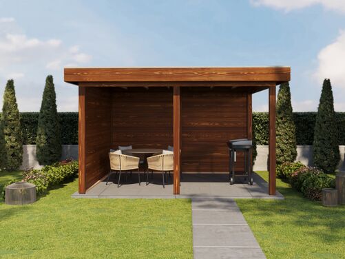 3.88mtr x 3.5mtr 28mm walled Gazebo