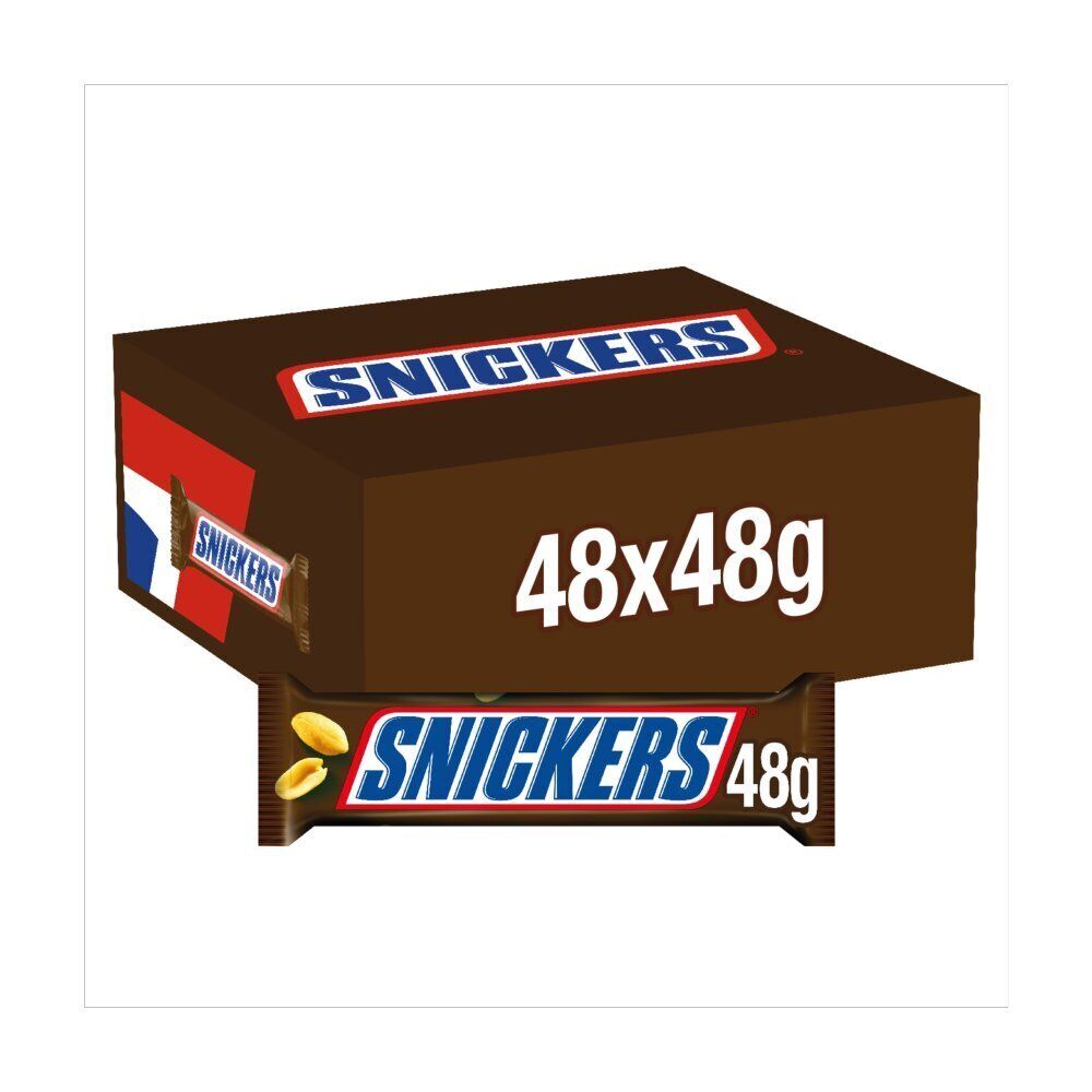 Snickers Caramel, Nougat, Peanuts & Milk Chocolate Snack Bar