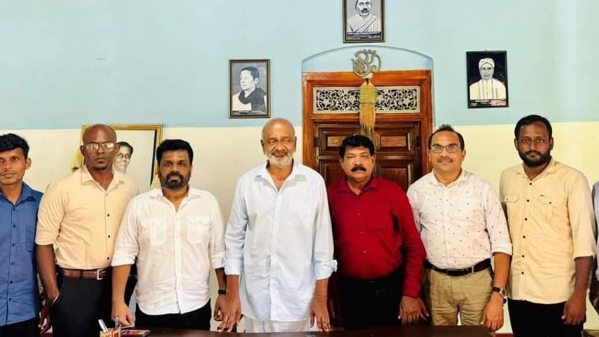 புளொட் - தேசிய மக்கள் சக்தி தலைவர்கள்  இன்று சந்திப்பு  