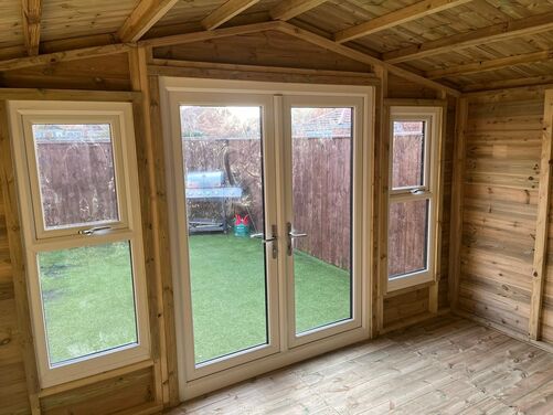 #PVC059 12x8 Apex Summer House