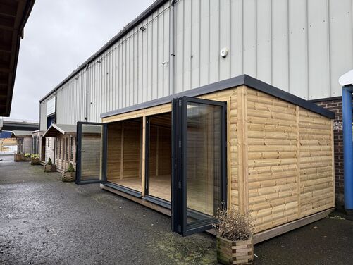 #BF003 20x10 Pent Summer House