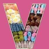 Sweet Filled Letter - V