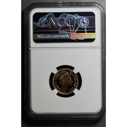 1999 Queen Elizabeth 11 gold proof half sovereign