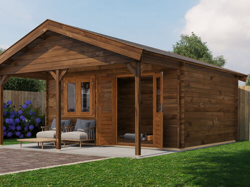 500cm x 400cm + 200cm Front Canopy