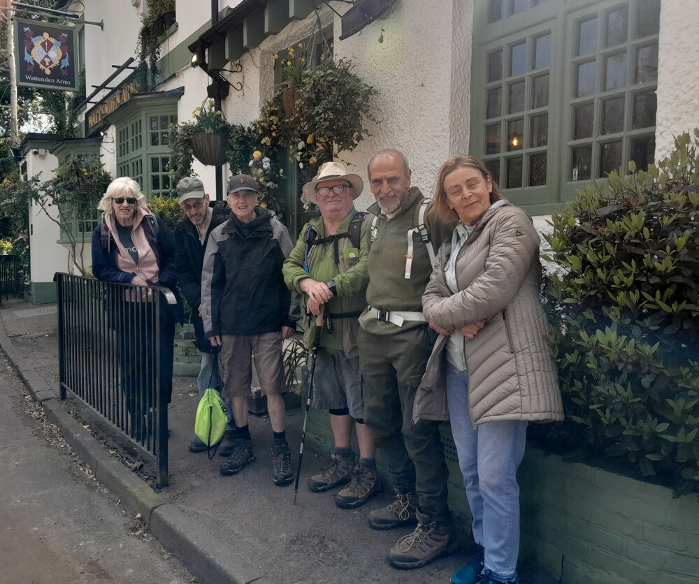 Coulsdon South to Whyteleafe; Sunday 12th April | Croydon HF Rambling Club | Walking Clubs in Croydon  | Rambling Croydon | HF Rambling, Croydon