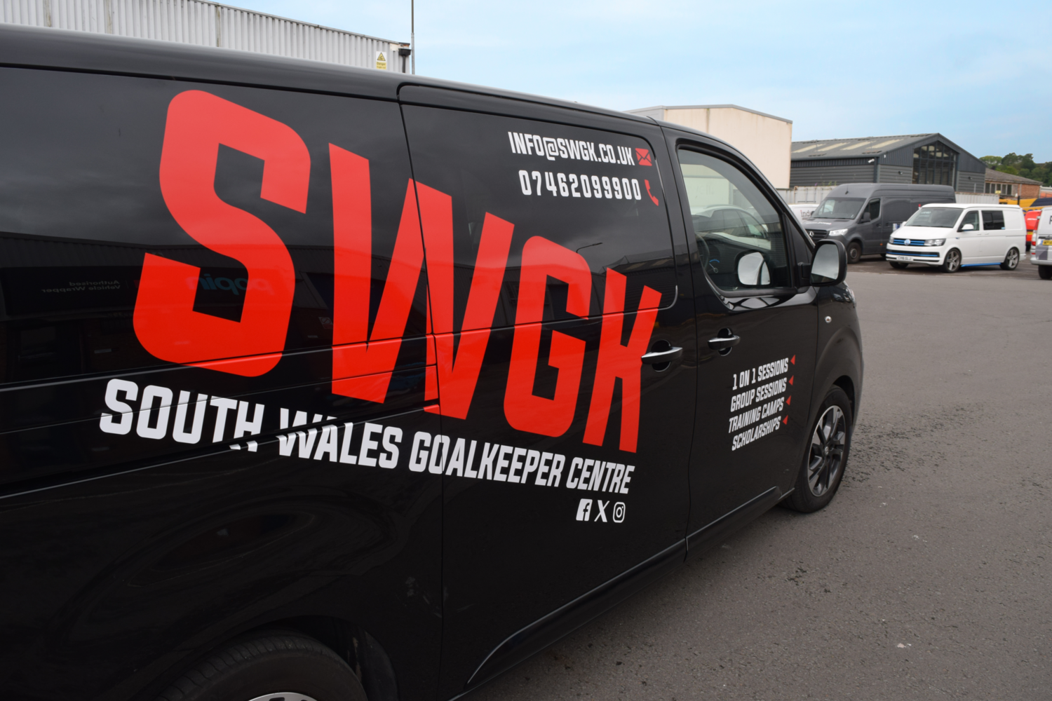 South Wales Goalkeepers Centre - Vauxhall Vivaro