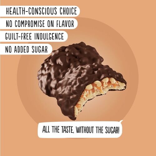 Diablo Diabetic No Added Sugar Caramel & Peanut Milk Chocolate Cookies 100g