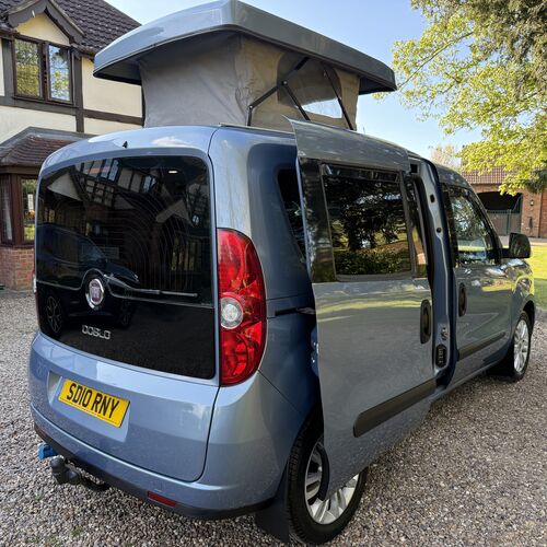2010 Fiat Doblo Eleganza 1.6 Multijet Diesel Camper Van 2 Berth 89k Miles
