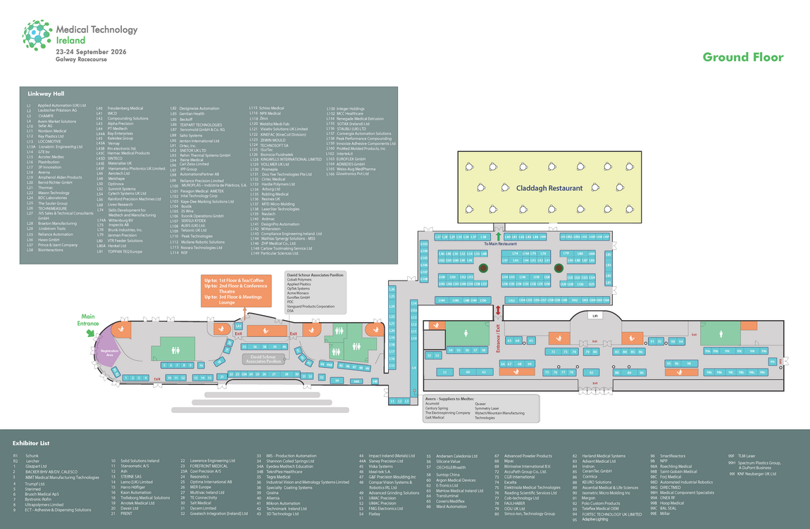 Floorplans | Medical Technology Ireland