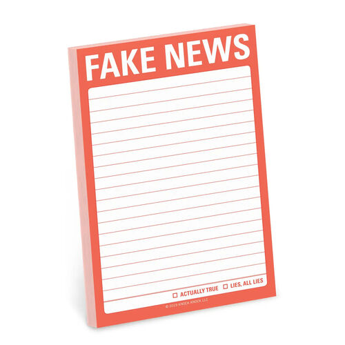 Fake News Great Big Sticker Note