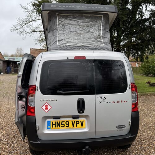 2009 Romahome R10 Solo Citroen Nemo Camper Van - 1 Lady Owner 13.8yrs - 54k miles
