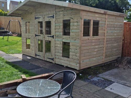 #SHA081 14x10 Apex Summer House