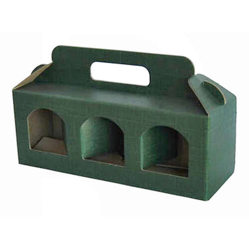 Green Jar Carry Gift Box Two or Three Jars
