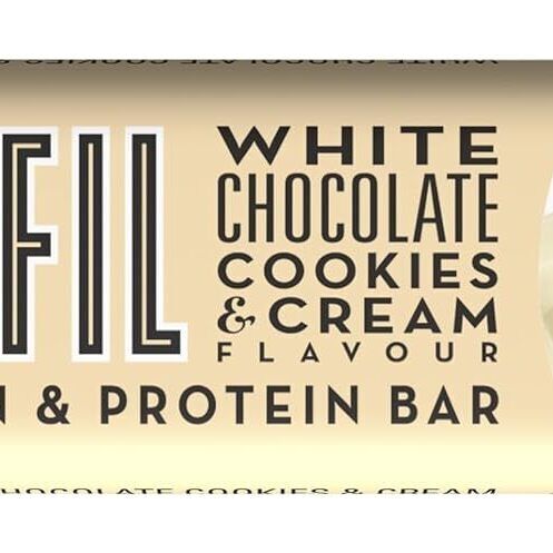 FULFIL White Chocolate Cookies & Cream Flavour Vitamin & Protein Bar