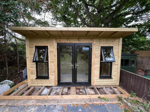 #PVC049 14x8 Pent Summer House