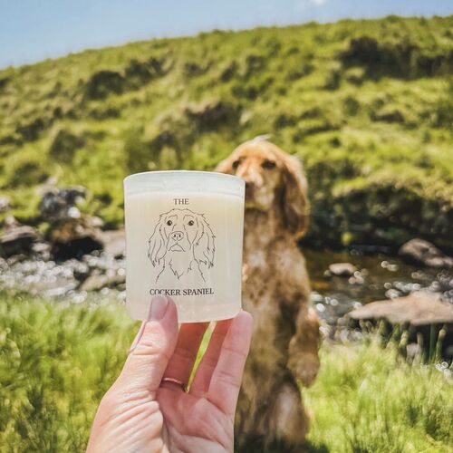 The Cocker Spaniel Candle