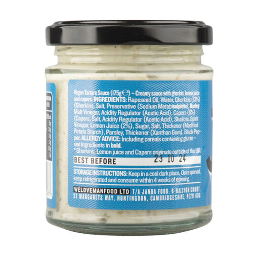 Vegan Tartare Sauce by Jandafood 175g