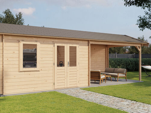 400cm x 300cm + 400cm Veranda