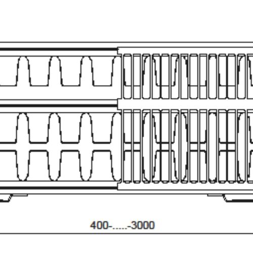 Ultraheat Triple Panel, Triple Finn Compact Radiators 33k