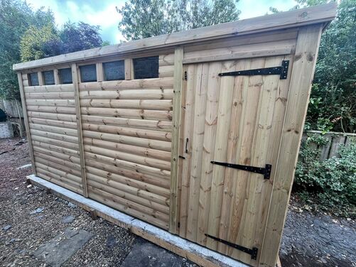 14x6 Pent Shed