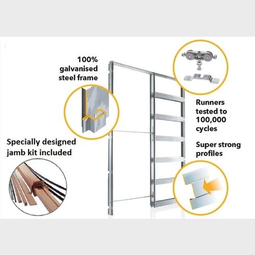 Eclisse Classic Single Pocket Door Kits