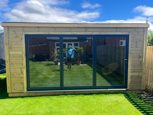 16x12 Pent Summer House