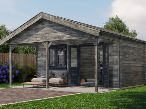 500cm x 300cm + 200cm Front Canopy