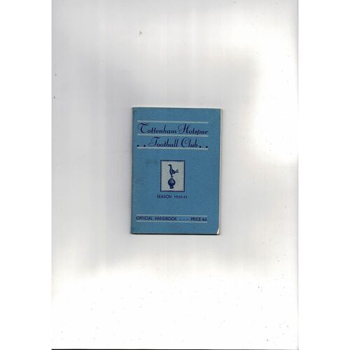 Tottenham Hotspur Football Handbook 1950/51