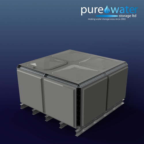 PW.2X2X1.TIF.AG - 5315 LITRE SECTIONAL WATER TANK, TOTALLY INTERNALLY FLANGED (TIF)