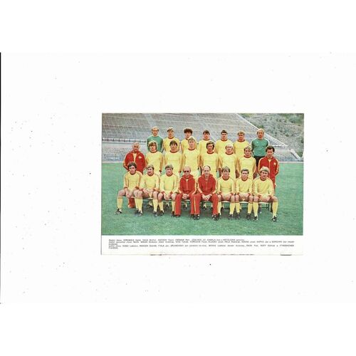 Dukla Prague v Dinamo Bucharest European Cup Football Programme 1982/83