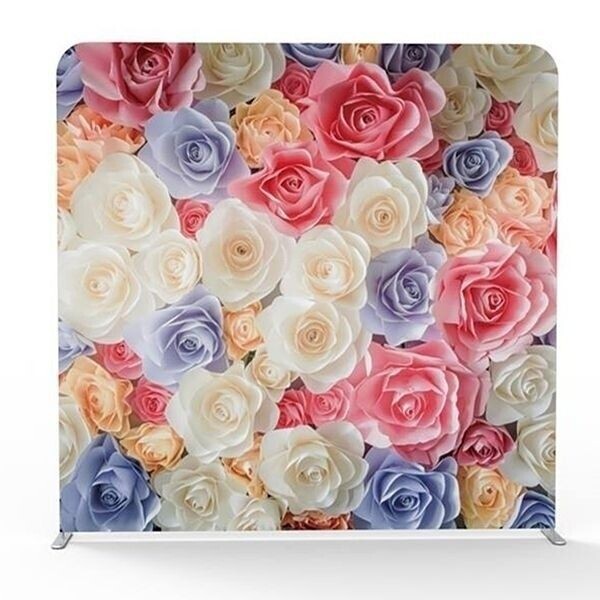 Rose Flower Photo Booth  Backdrop