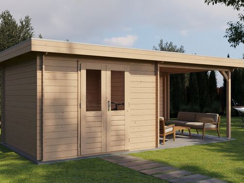 300cm x 300cm + 300cm Veranda